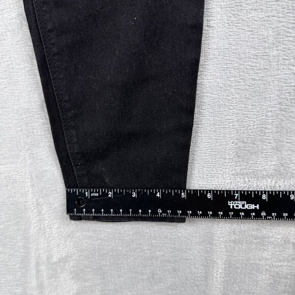 No Boundaries Skinny Jeans Womens Size 4 Mid Rise Dark Wash Stretch Black - Picture 10 of 12